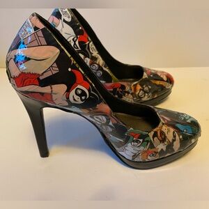 Harley Quinn Custom Heels Size 5